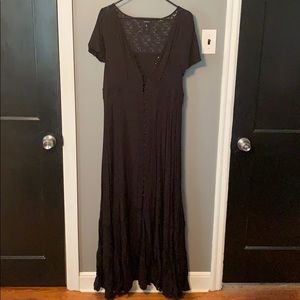 Black long dress
